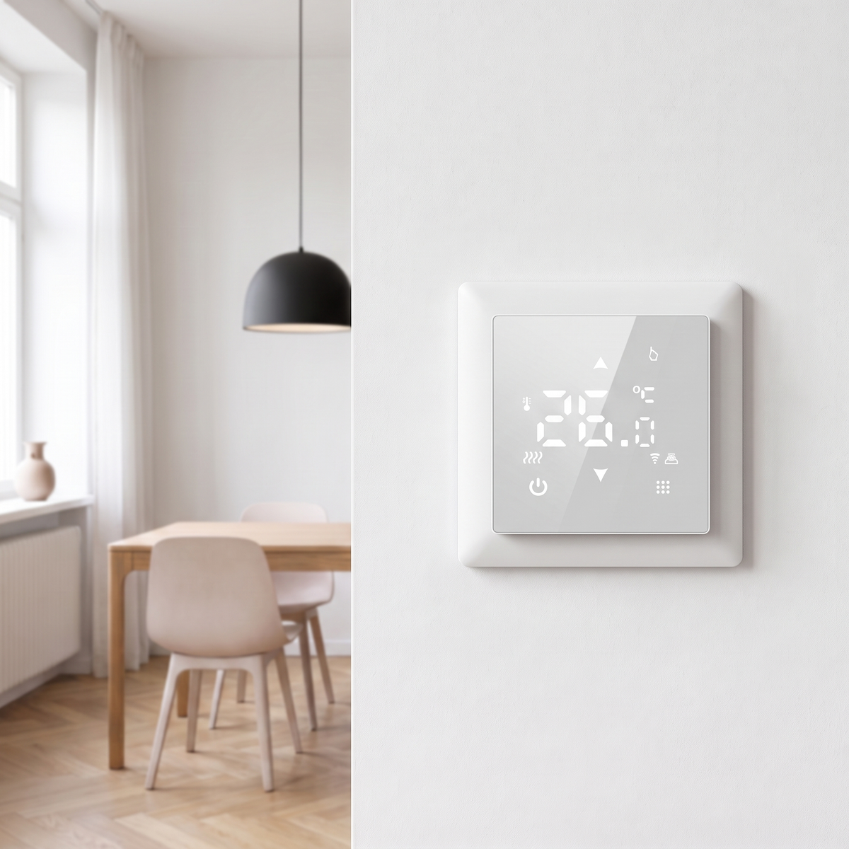 Room thermostat with NTC SL07116W