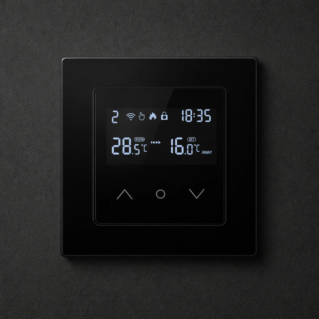 SIRO Smart Room Thermostat Venus Pro Black