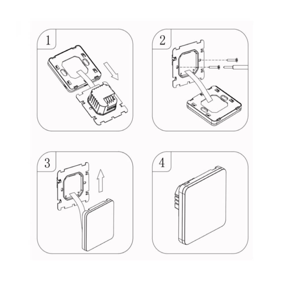 SIRO Smart Room Thermostat with NTC SL07116W
