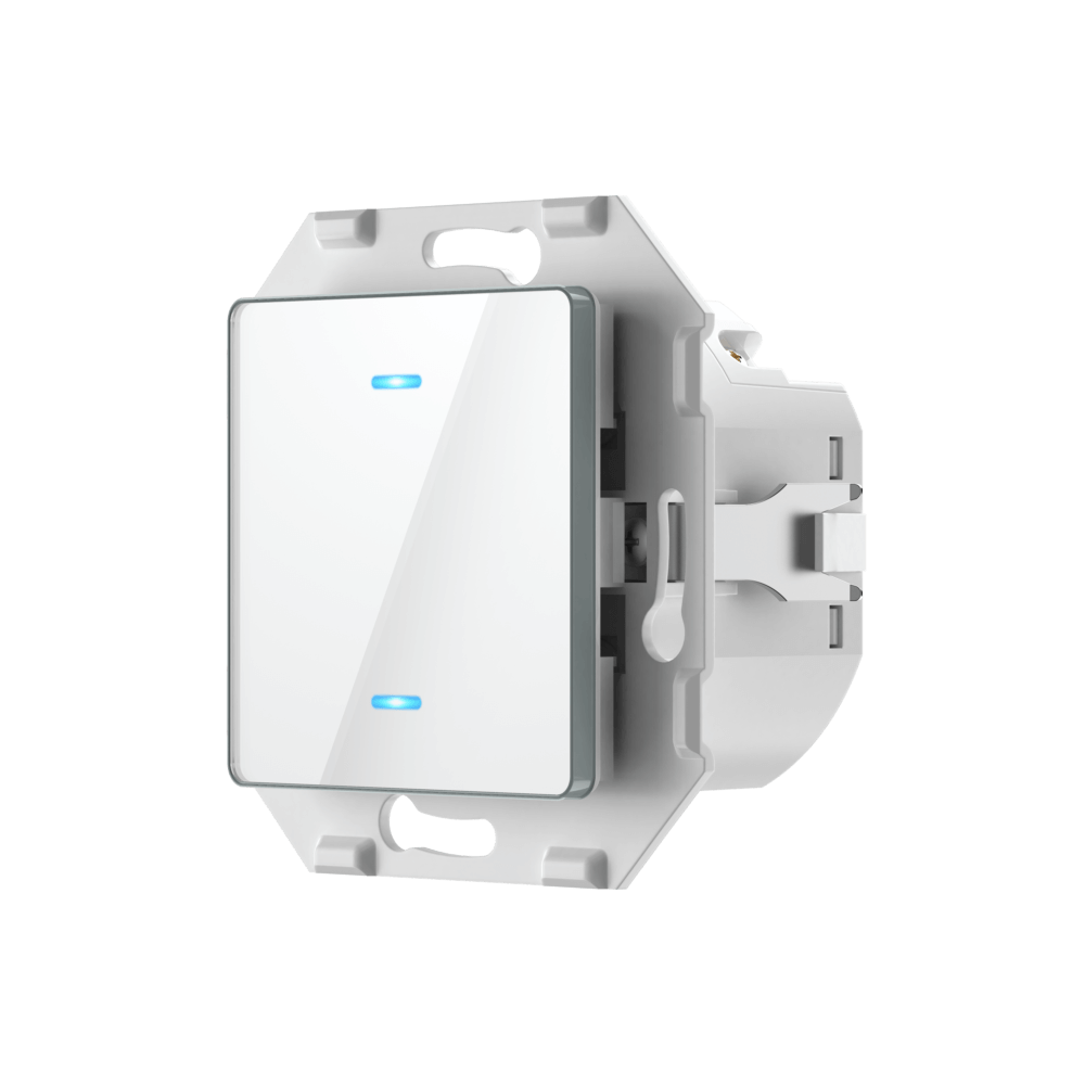 SIRO Smart 2 Kanal Lichtschalter Venus weiß