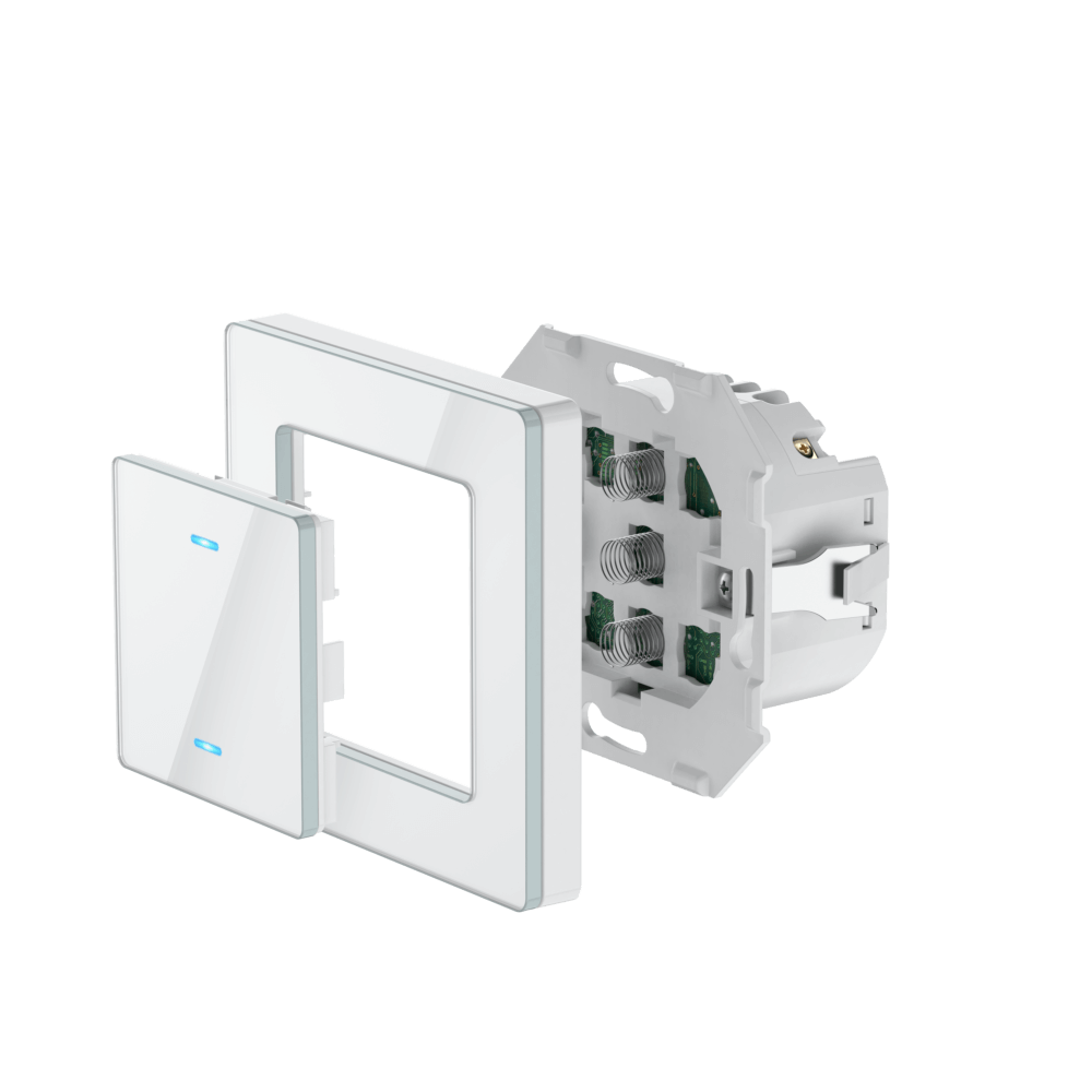 SIRO Smart 2 Kanal Lichtschalter Venus weiß