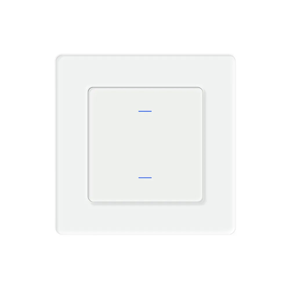 SIRO Smart 2-channel light switch Venus white