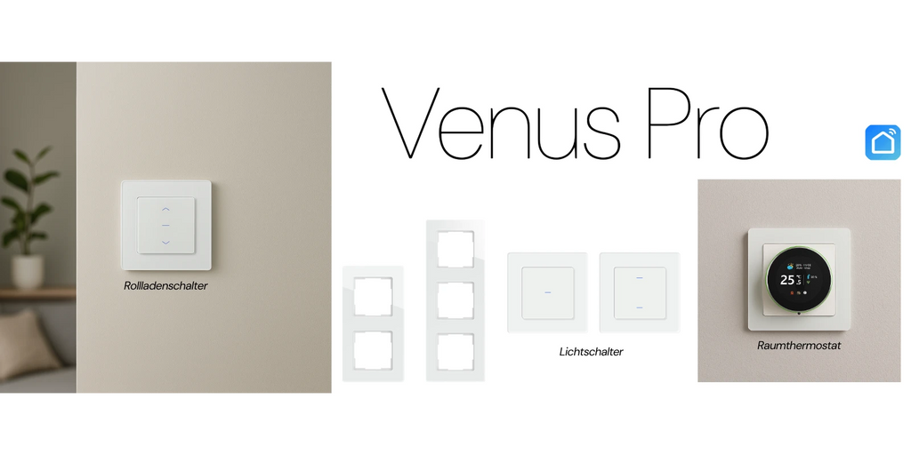 Edles Design trifft auf intelligente Steuerung