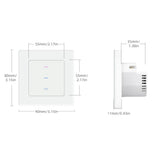 Venus Pro Rollladenschalter 8er-Vorteilspaket weiß