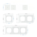 SIRO cover frame Venus 2-way