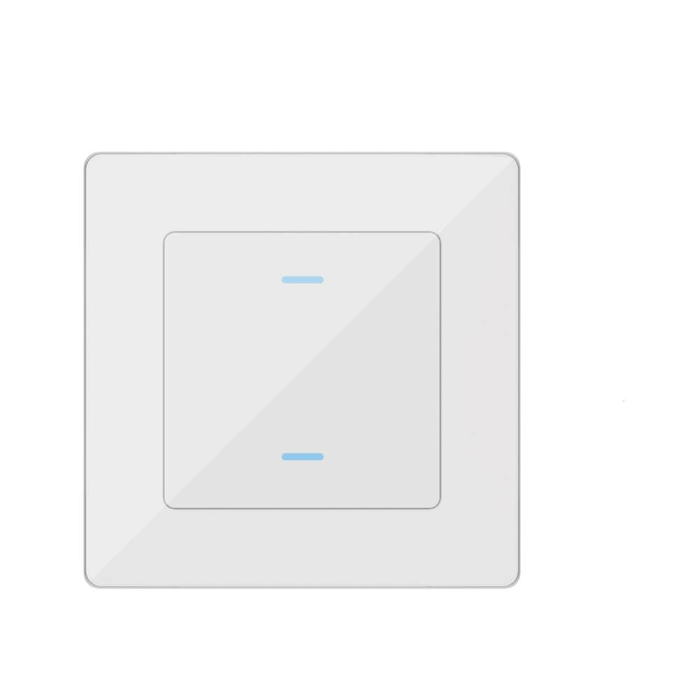 SIRO Smart 2 Kanal Lichtschalter Venus weiß