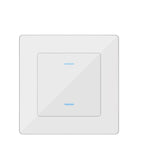 SIRO Smart 2 Kanal Lichtschalter Venus weiß