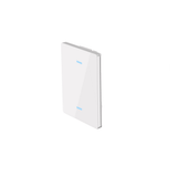 Glass cover 2 channel light switch Venus