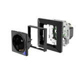 SIRO Smart Unterputz Steckdose Venus schwarz
