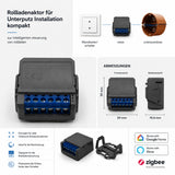 Smart Rollladenaktor für Markenschalter 6er-Vorteilspaket