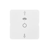 SIRO switch panel roller shutter switch Merkur ultra white