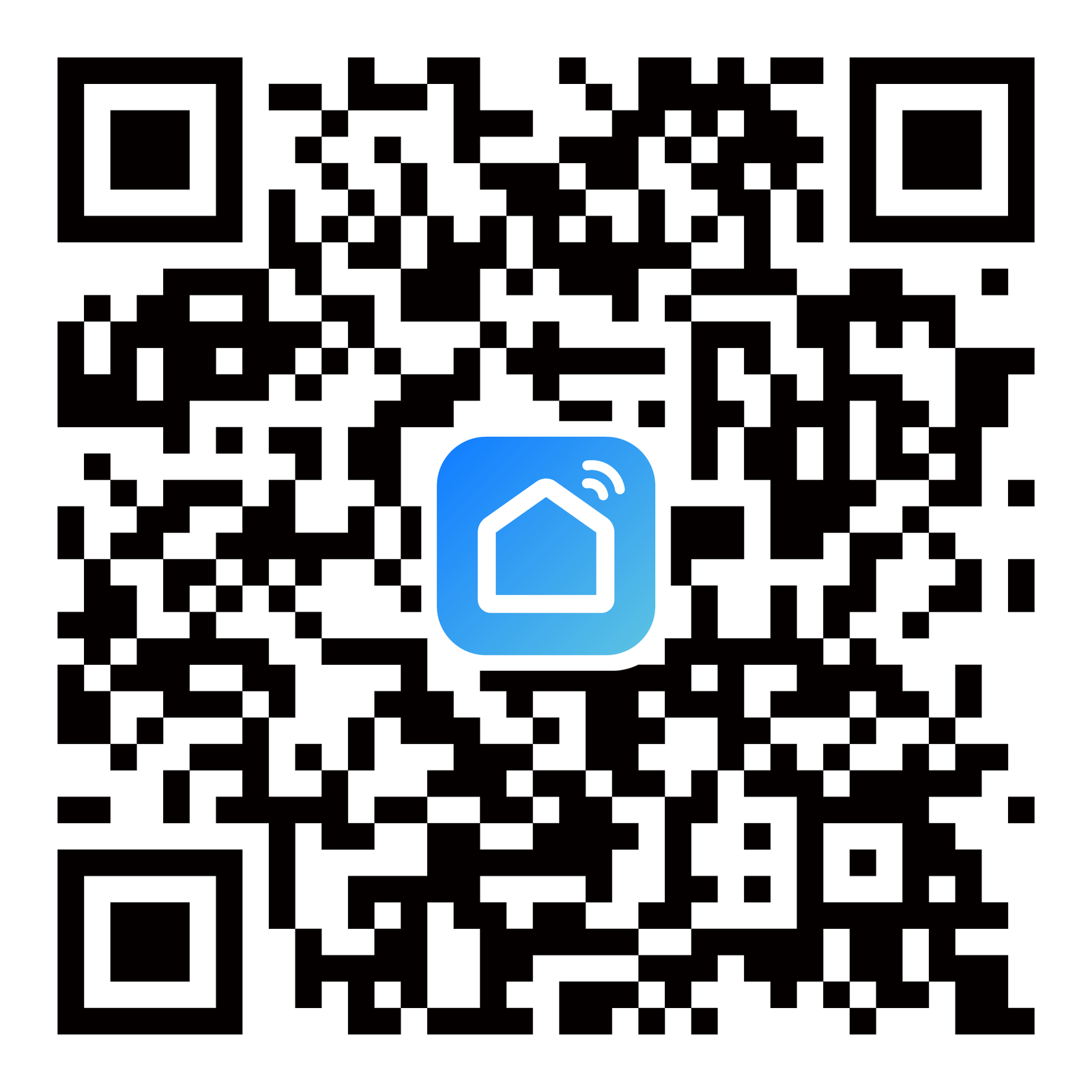 QR-Code zum Download der Smart Life App