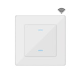 SIRO Smart 2 Kanal Lichtschalter Venus weiß